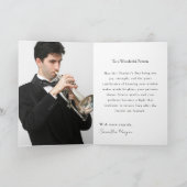 Carte Brass Instrument Teacher's Day Greeting (Intérieur)