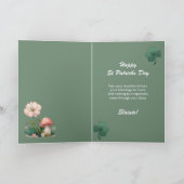 Carte Bravo au Jour de la Saint Patrick (Intérieur)