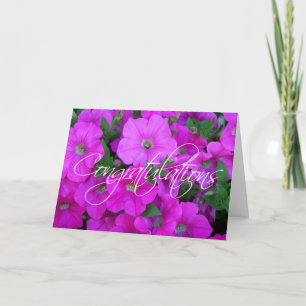 Carte Bravo Petunias