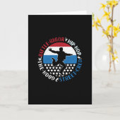 Carte Break Dance Breakdance Hip-Hop Boy (Fleur jaune)