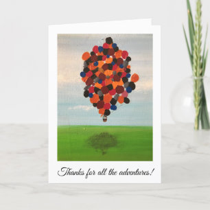 Carte Break-up Card - Merci pour les aventures!