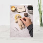 Carte Breaking Up Is Hard To Do Detached Illustration (Devant)