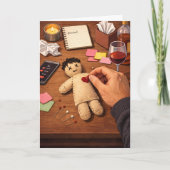 Carte Breaking Up Is Hard To Do Ignored Voodoo Doll (Devant)