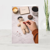 Carte Breaking Up Is Hard To Do Over You Illustration (Devant)