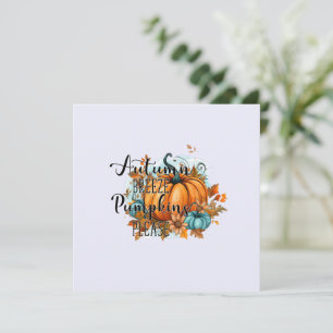 Carte Breeze d'automne, Citrouilles S'il vous plaît - Co