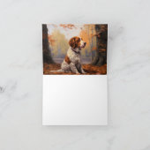 Carte Bretagne Espagnol en automne Leaves automne Inspir (Intérieur)