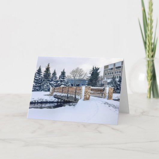 Carte Brewster Gardens en février (Devant)