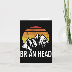 Carte Brian Head Iron Comté Utah Usa Station de ski Snow