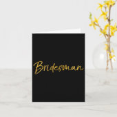 Carte Bride & ; Mariage de salle Design Studio Mens N (Fleur jaune)