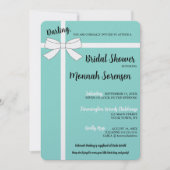 Carte BRIDE Classy & Fabuleux Celebration Shower Party (Devant)