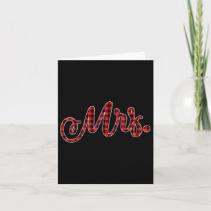 Carte Bride Groom M. Mme Christmas Mariage Coup d'équipe