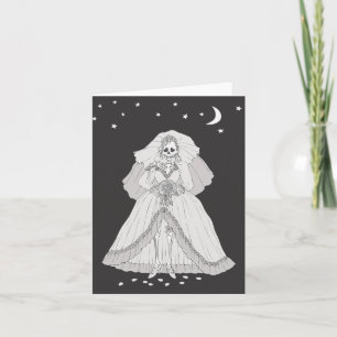 Carte Bride Skeleton