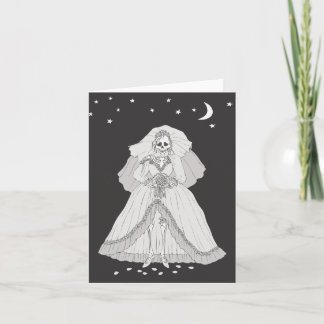 Carte Bride Skeleton