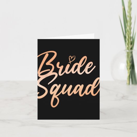 Carte Bridesmaid Bridesmaid (Devant)