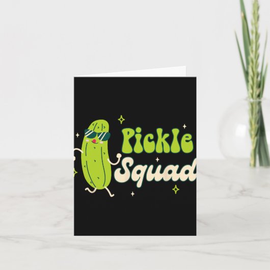 Carte Bridesmaid Mariée Babe Pickle Lover Bachelorette P (Devant)