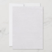 Carte Bridesmaitres en citron et lin en aquarelle déjeun (Dos)