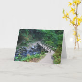 Carte Bridge at Latourell Falls, Oregon (Fleur jaune)