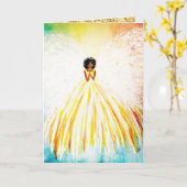 Carte Bright Angel Mother's Day Card (Fleur jaune)