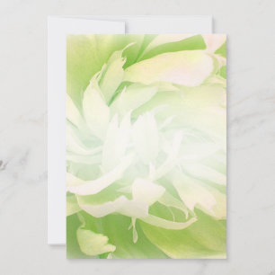 Carte Bright Greenish Floral mariage cadeau