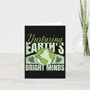 Carte Bright Minds Jour des terres De l'environnement Na
