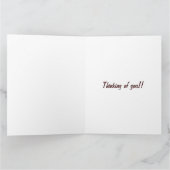 Carte Brighten someone's day with this lovely card !! (Intérieur)