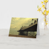 Carte Brighton Pier (Fleur jaune)