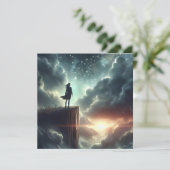 Carte Brille ta lumière (Debout devant)