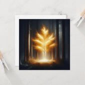 Carte Brille ta lumière (Devant/Arrière en situation)