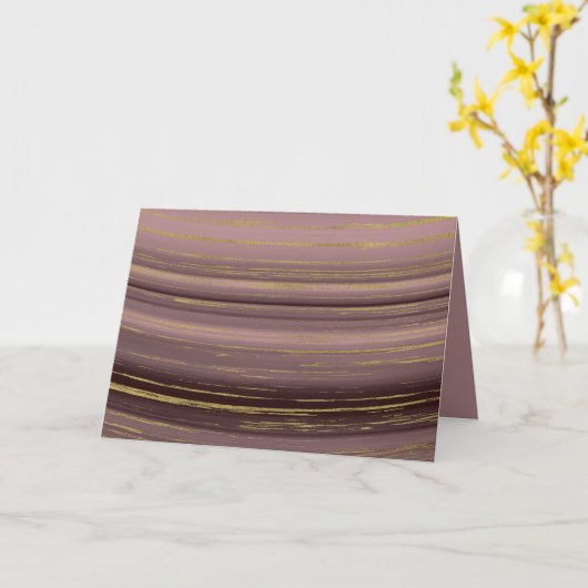 Carte Brins d'or (Fleur jaune)