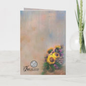 Carte Brise de Tournesol (Dos)