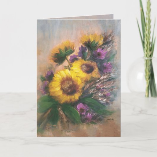 Carte Brise Tournesol 5X7 (Devant)