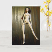 Carte Brisez une jambe, Biotch. (Fleur jaune)