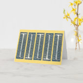 Carte Bristol Virginia Tennessee marqueur  (Fleur jaune)