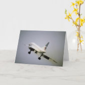 Carte British Airways Concorde (Fleur jaune)