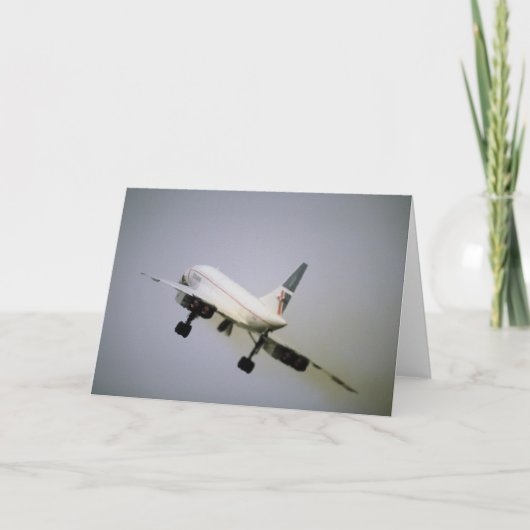 Carte British Airways Concorde (Devant)