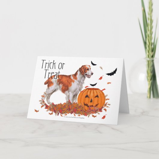 Carte Brittany Halloween (Devant)
