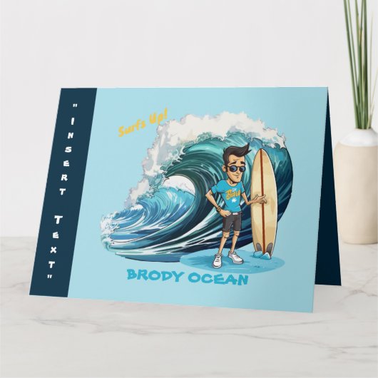 Carte Brody Ocean Wavecrest (Devant)