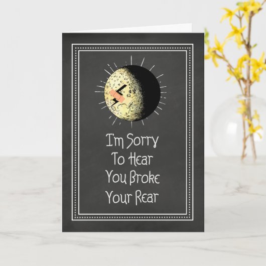 Carte Broken Tail Bone (Fleur jaune)