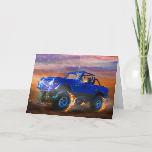 Carte Bronco 4X4 OFF RAGER (Devant)