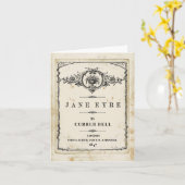 Carte Bronte Jane Eyre (Fleur jaune)