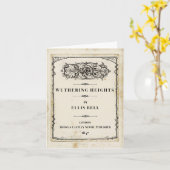 Carte Bronte les Hauts de Hurlevent (Fleur jaune)