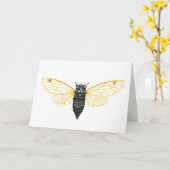 Carte Brood X Périodical de 17 ans Canada (Fleur jaune)