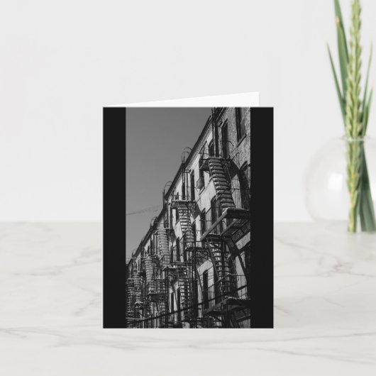 Carte Brooklyn, NY Fire Escapes (Devant)