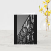 Carte Brooklyn, NY Fire Escapes (Fleur jaune)