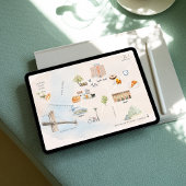 Carte Brooklyn Wedding Weekend Map | NYC Itinerary