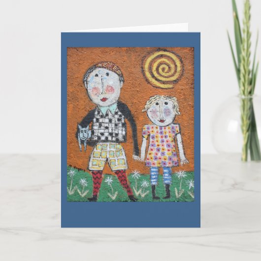 Carte Brother and sister card (Devant)