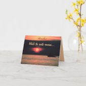 Carte Brother Card (Fleur jaune)