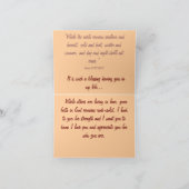 Carte Brother Card (Intérieur)