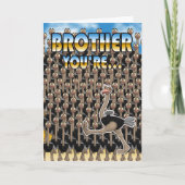 Carte Brother Fête des pères Card - Vous êtes un dans un (Devant)