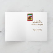 Carte Brother Funny Birthday Wishes Horses (Intérieur)